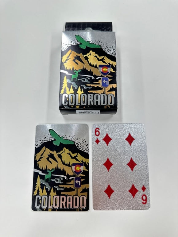 CO Playing Cards Black & Gold- Item# Card 7383 (12 Per Pack)
