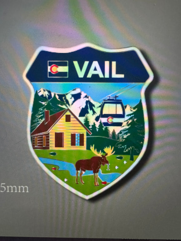 R&R Sports Vail Badge-Item# Mag 7239 (288 Per Carton)