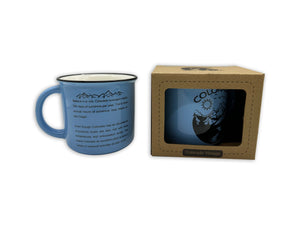 6oz Mug Sun Blue- Item# Mug 2103 (12 Per Pack)