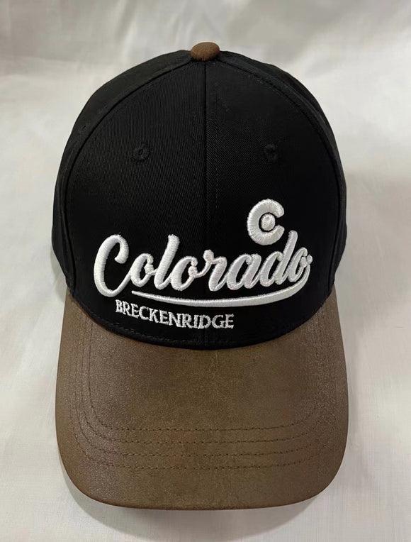Cap “Breckenridge” Black- Item# Cap 2219 (12 Per Pack)