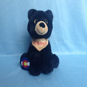 Colorado Plush Black Bear- Item# 5479 (6 Per Pack)
