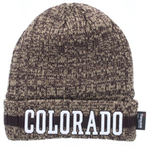 Colorado Thinsulate Beanie Brown- item# Thin 3666 (6 Per Pack