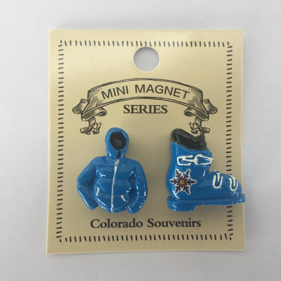 Colorado Mini Magnet Ski Boot & Jacket