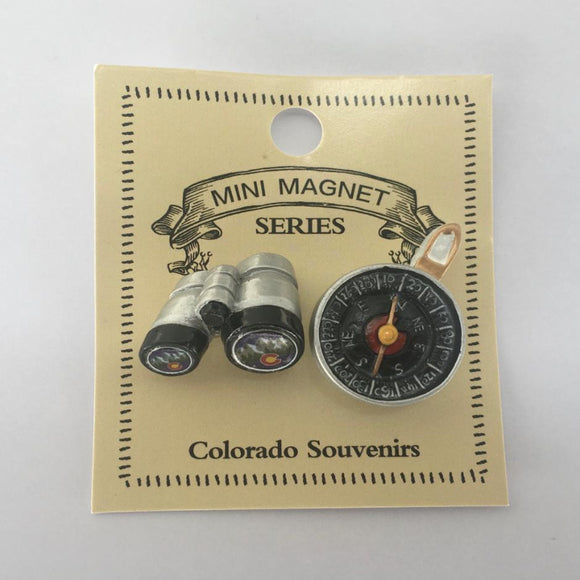 Colorado Mini Magnet Binocular & Compass