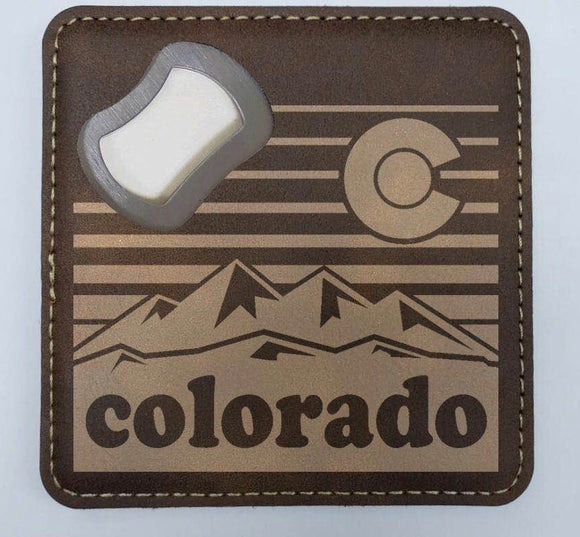 Colorado Coaster With Bottle Opener-Item# 6216 (12 Per Pack)