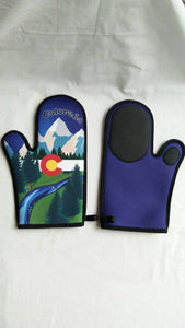 Colorado Oven Mitt MTN- Item# 5554 (6 Per Pack)