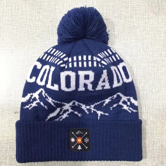 Colorado Beanie- Item# “Hat 3780” (6 Per Pack)
