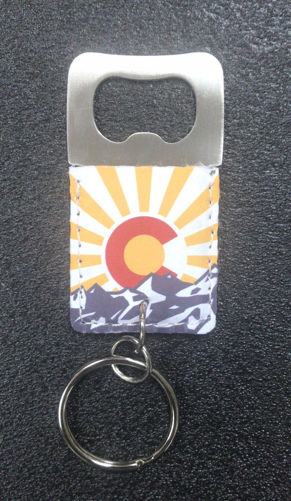 Colorado Sunbeam Bottle Opener Keychain-Item#: Key 4014 (12 Per Pack)