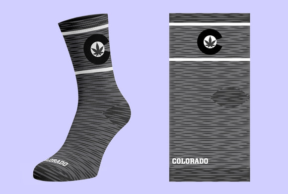 Colorado Sock Leaf 4: Item# “Sock 8403” (6 Per Pack)