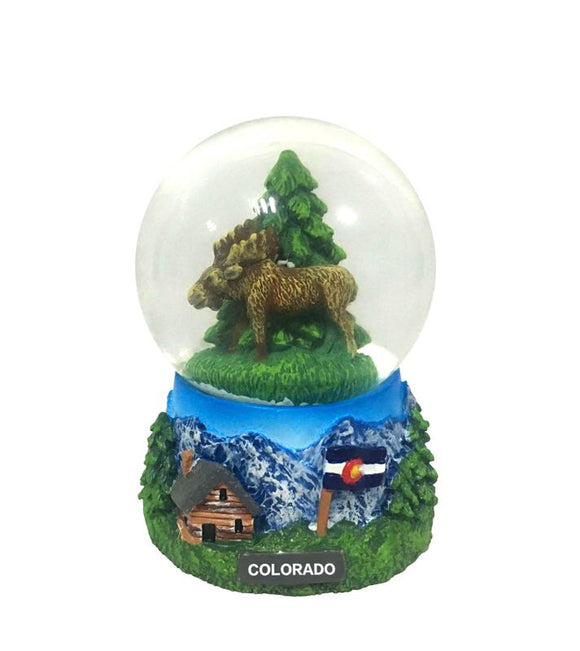 Colorado Handpainted Snowglobe Magnet: Item# 6690  (12 Per Pack)