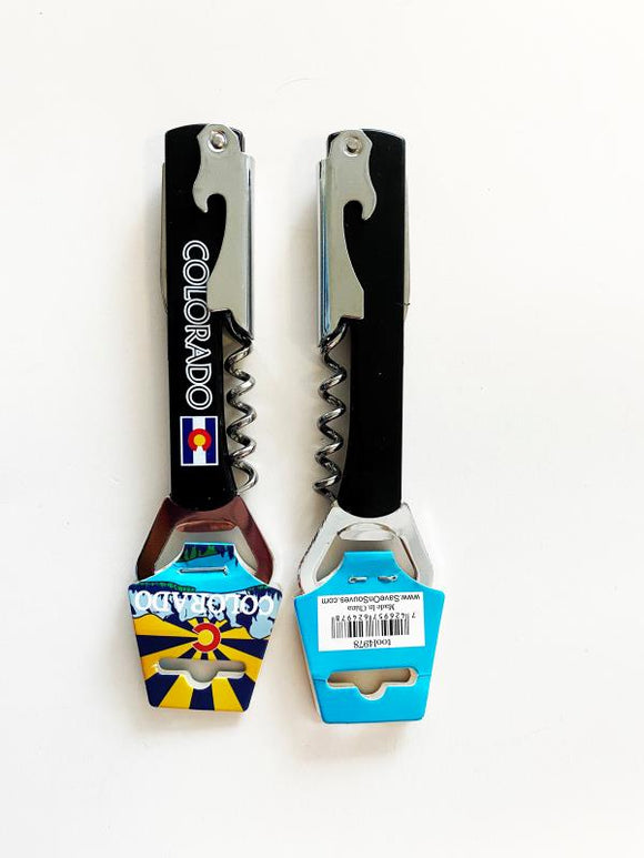 Colorado Bottle Opener Corkscrew: Item# “Tool 4978” (12 Per Pack)
