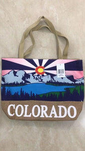 CO Bag Canvas Sunset- Item #: Bag 8342 (6 Per Pack)